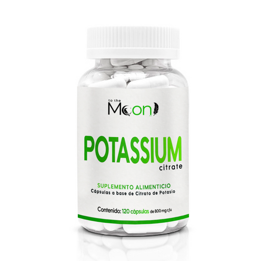 Citrato de Potasio 120 cápsulas 800mg