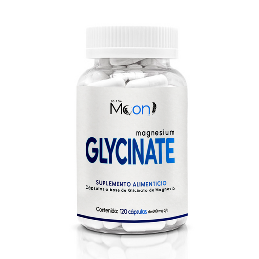 Glicinato de Magnesio 120 caps 600mg