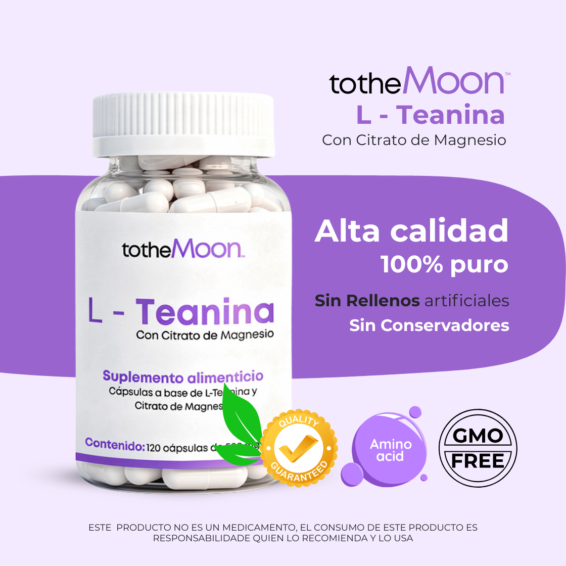 🧠🌙Mental Balance Set | Ginkgo Biloba 120 cápsulas 500 mg - L Teanina 120 cápsulas 500 mg