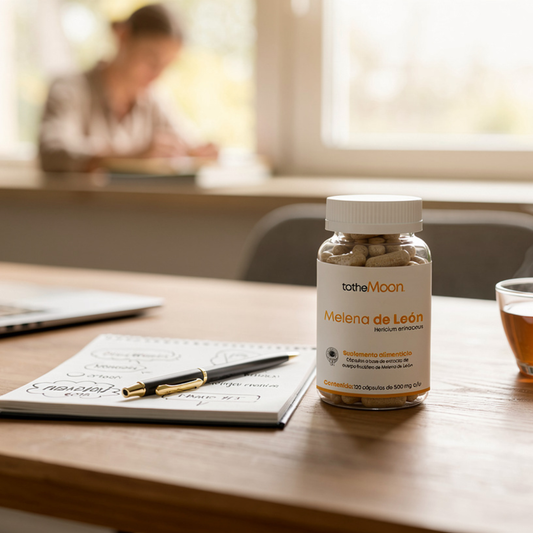 🍄🧠 Melena de León | 120 cápsulas 500 mg | Claridad Mental y Enfoque Consciente