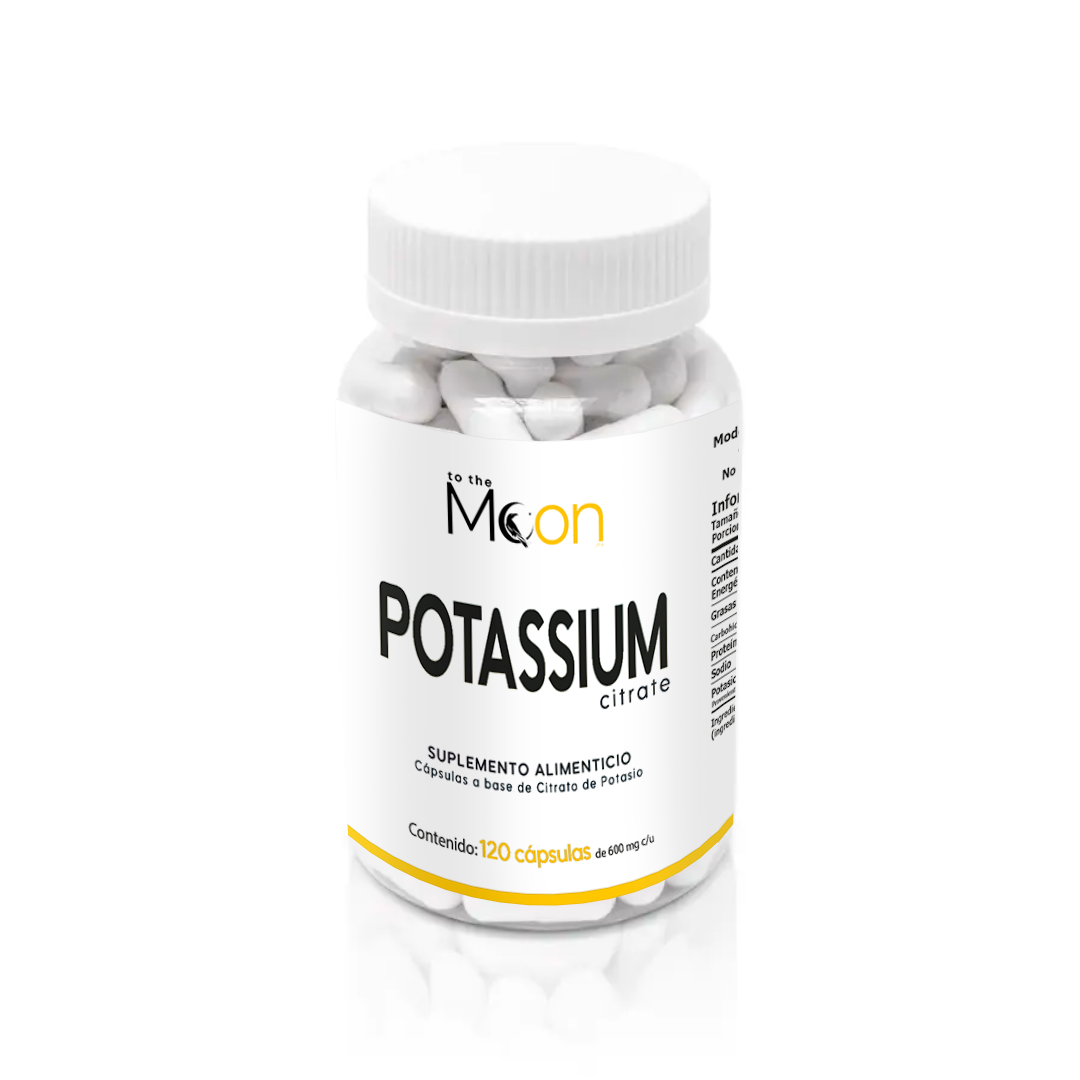 Citrato de Potasio 120 cápsulas 800mg
