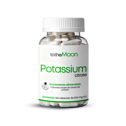 🌿 Citrato de Potasio 120 cápsulas 800 mg | Manten la Hidratación y Estabilidad en tu Movimiento Diario
