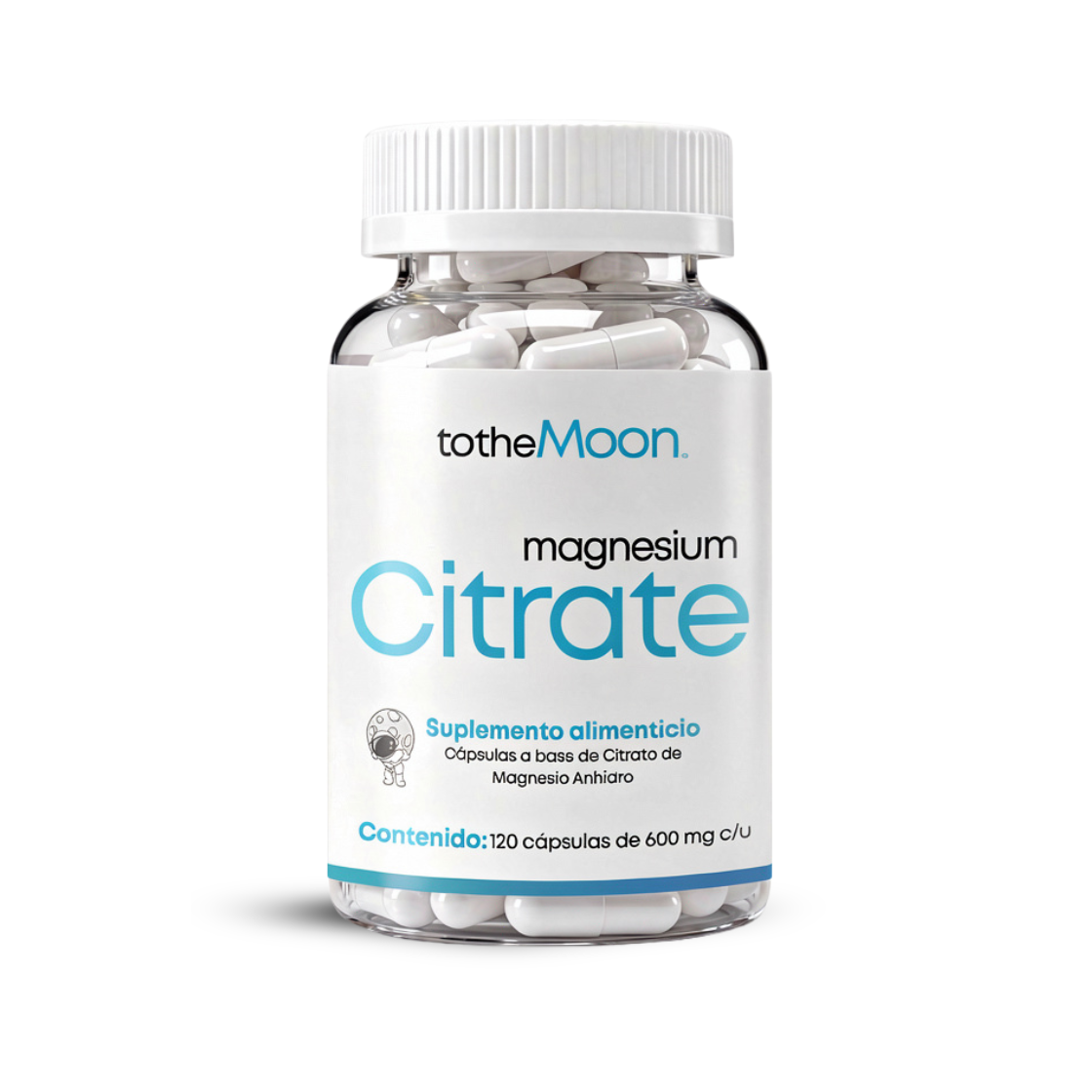 ✨ Citrato de Magnesio 120 cápsulas 600 mg | Equilibrio Corporal y Movimiento Consciente