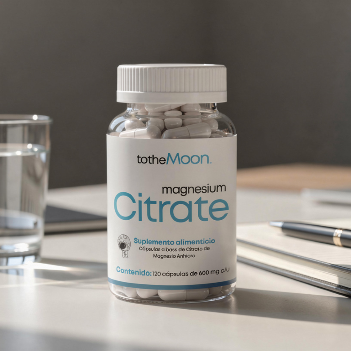 💪🌱Vitality Set | Citrato de Magnesio 120 cápsulas 600 mg + Maca Peruana 120 cápsulas 500 mg c/u