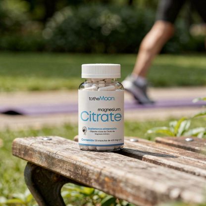 💪🌱Vitality Set | Citrato de Magnesio 120 cápsulas 600 mg + Maca Peruana 120 cápsulas 500 mg c/u