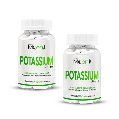 Citrato de Potasio 120 cápsulas 800mg