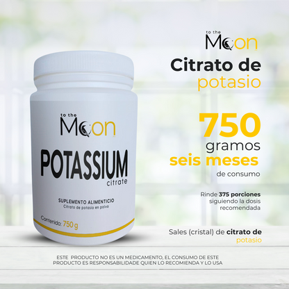 Citrato de Potasio 750g