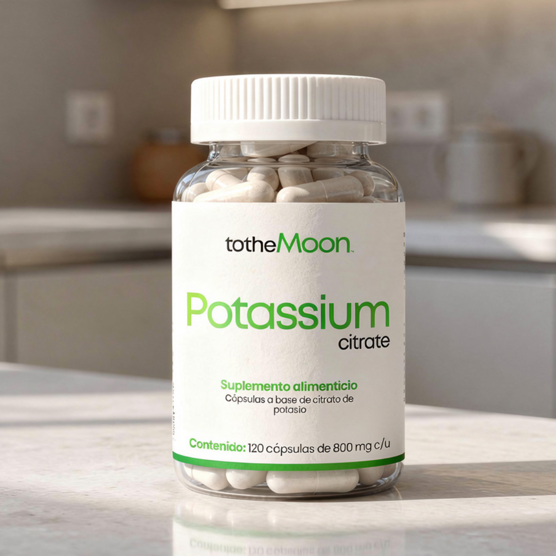 🌟❤️ Vital Flow Set | Glicinato de Magnesio 120 cápsulas 600mg y Citrato de Potasio 120 cápsulas 800 mg