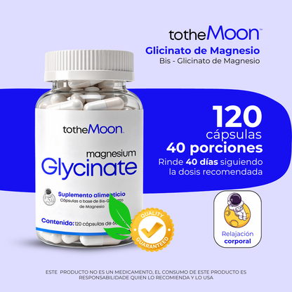 🌟❤️ Vital Flow Set | Glicinato de Magnesio 120 cápsulas 600mg y Citrato de Potasio 120 cápsulas 800 mg