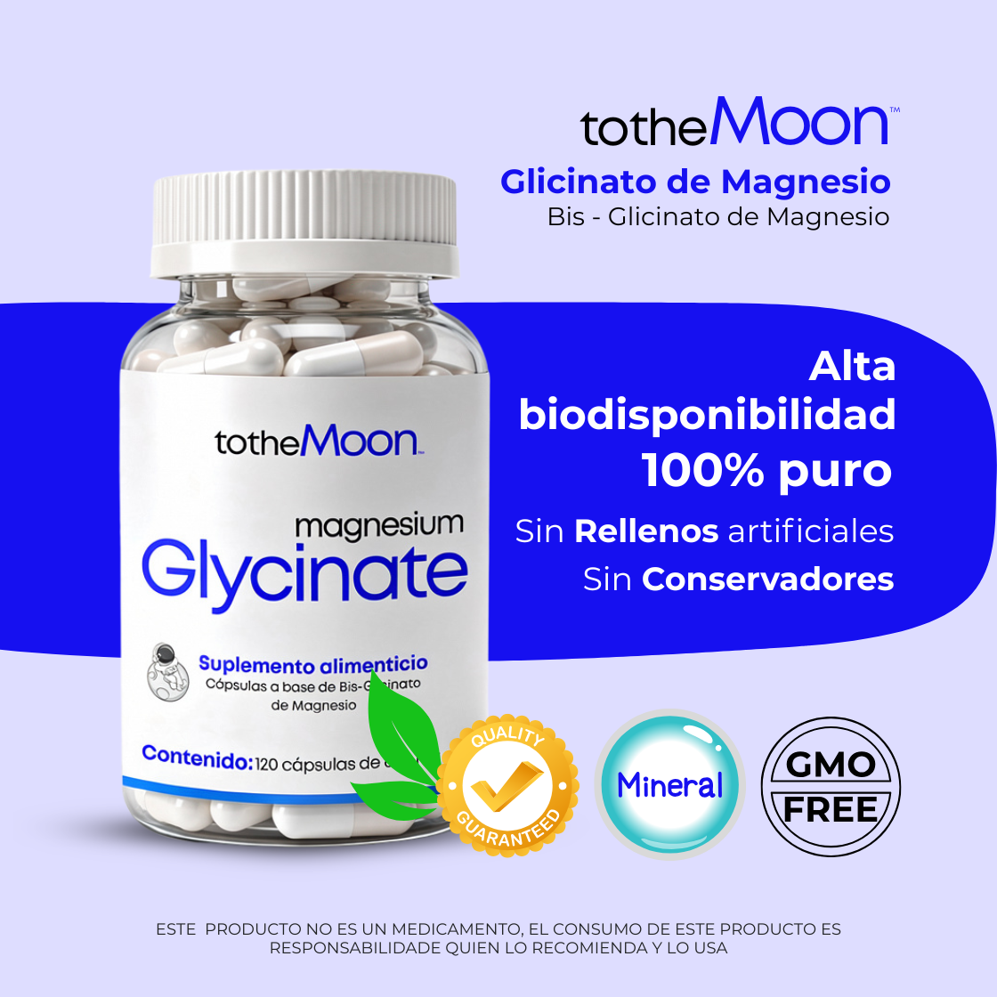 🌙 Zen Set | Glicinato de Magnesio 120 cápsulas 600 mg + Ashwaganda 120 cáspulas 500 mg