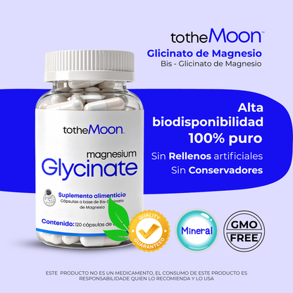 🌟❤️ Vital Flow Set | Glicinato de Magnesio 120 cápsulas 600mg y Citrato de Potasio 120 cápsulas 800 mg