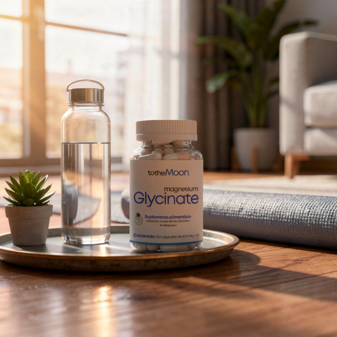 🌙 Zen Set | Glicinato de Magnesio 120 cápsulas 600 mg + Ashwaganda 120 cáspulas 500 mg