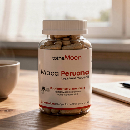 💪🌱Vitality Set | Citrato de Magnesio 120 cápsulas 600 mg + Maca Peruana 120 cápsulas 500 mg c/u