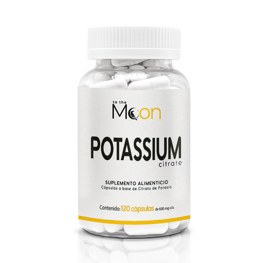 Citrato de Potasio 120 cápsulas 800mg