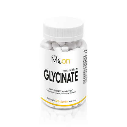 Glicinato de Magnesio 120 caps 600mg