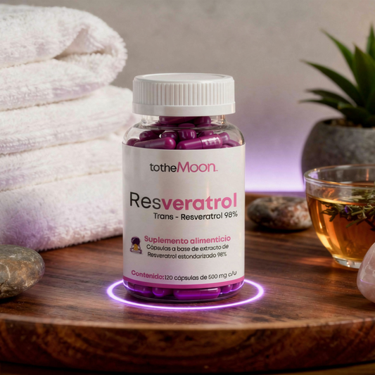 🛡️ TRANS-RESVERATROL 98% | Guard | 120 capsulas de 500 mg c/u