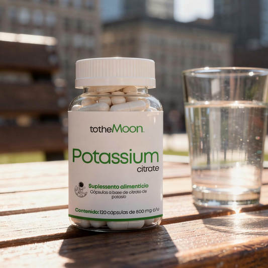 🌿 Citrato de Potasio 120 cápsulas 800 mg | Manten la Hidratación y Estabilidad en tu Movimiento Diario
